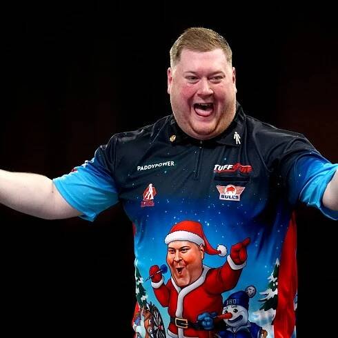 Ricky Evans revels in World Darts Championship glory: ‘You’ve made a fat guy very happy’
