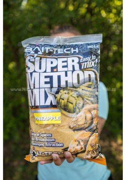 Bait-Tech Krmítková směs Super Method Mix Pineapple 2kg