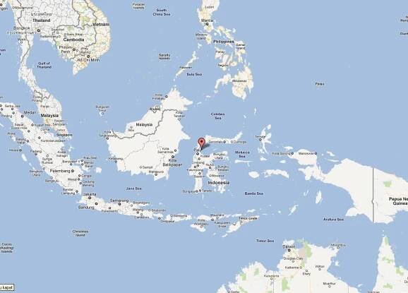 sketch of indonesia