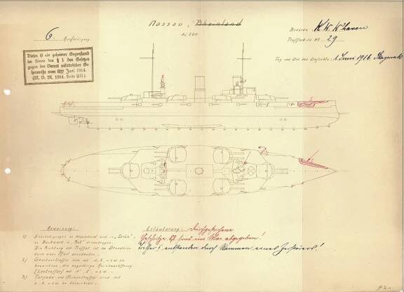 Schwerer Kreuzer Admiral Scheer - Forschungen zur Skagerrakschlacht