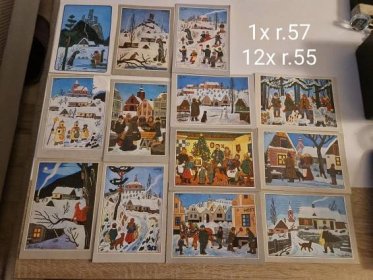 Sbirka pohlednic Josef Lada - 56ks