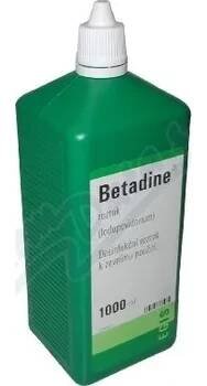 Dezinfekce Betadine liq.1x1000ml (H) zelený