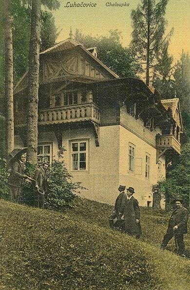 pohlednice Staré Luhačovice