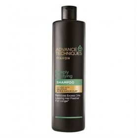 Avon Hloubkově čisticí šampon pro mastné vlasy 400 ml