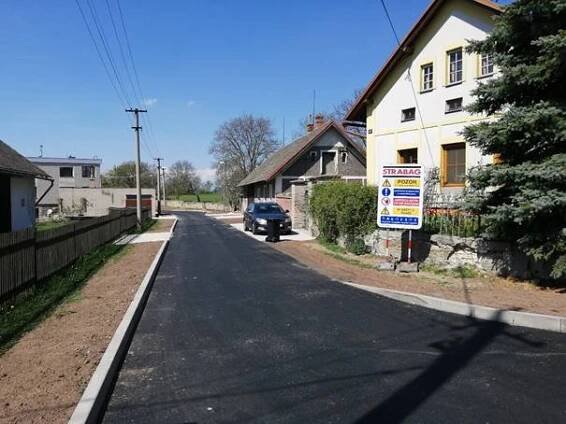 Oprava místní komunikace od čp. 71 po čp. 87 | Obec Výrava