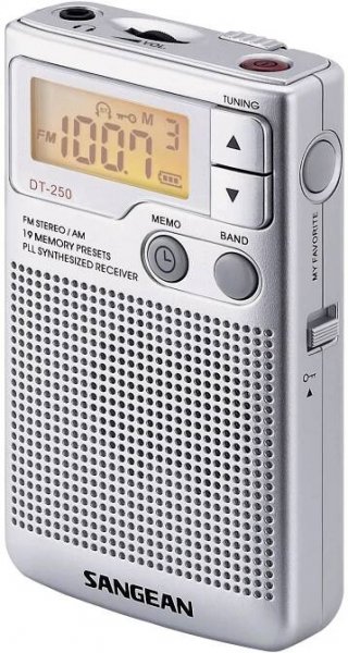 Sangean DT-250 stříbrné od 1 529 Kč