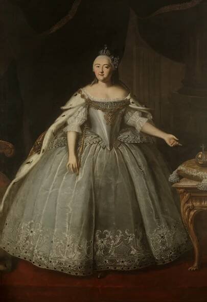 Иван Вишняков. Портрет императрицы Елизаветы Петровны. 1743