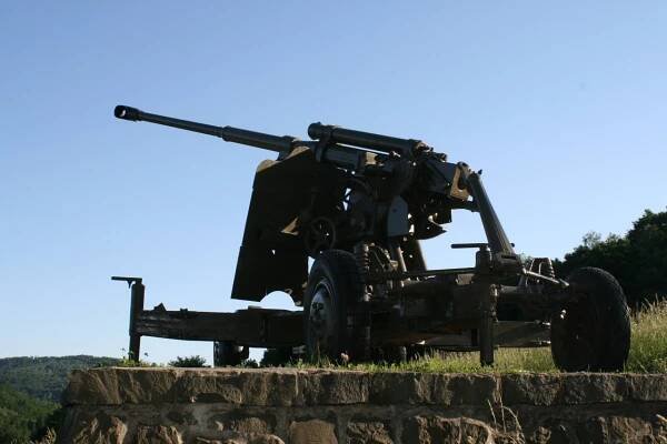 85-mm ťažký protilietadlový kanón (PLK) vzor 44 S | Vojenský historický ústav (VHÚ)