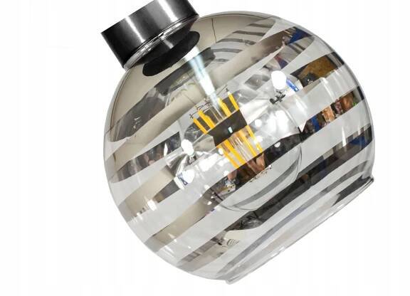 stropní svítidlo LED Závěsná lampa Dron + Skleněné stínítko 4x E27 do pokoje Druh závitu E26