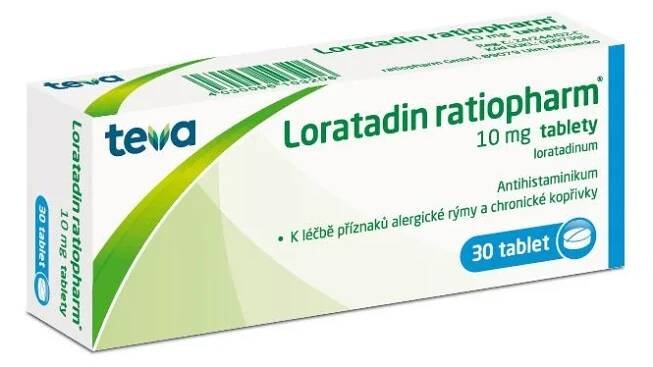 Loratadin-ratiopharm 10 mg 30 tablet