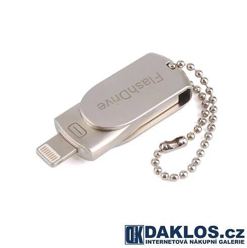 Mini USB Flash disk OTG 16 GB pro IOS iPhone / iPad / iPod - kovová