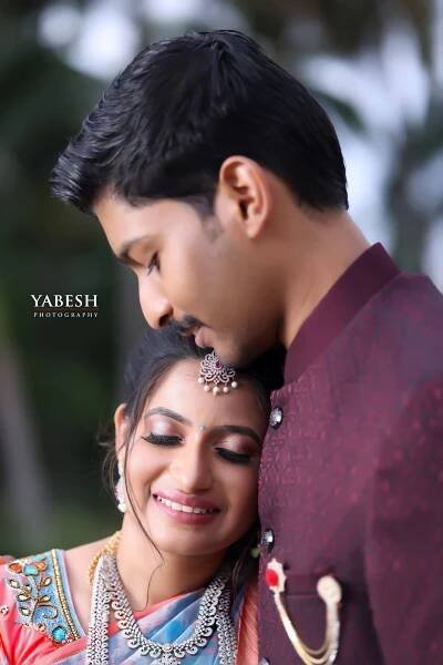 Gowtham & Sangeetha's Dreamy Wedding Shoot: Captured by Yabesh Photography!