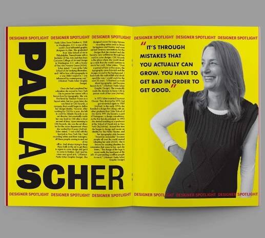 Paula Scher Spotlight Print — CRyder Design