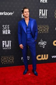 Matt Bomer at The 29th Critics' Choice Awards held at The Barker Hangar on January 14, 2024 in Santa Monica, California.