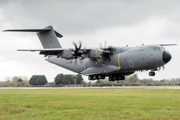First UK A400M Atlas delivered to the RAF