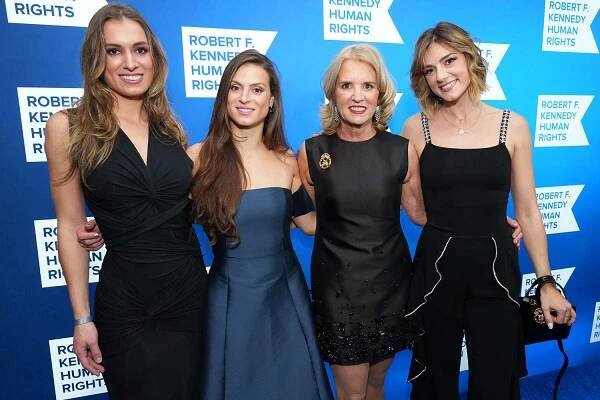 Mariah Kennedy-Cuomo, Cara Kennedy-Cuomo, Kerry Kennedy and Michaela Kennedy-Cuomo attend the 2022 Robert F. Kennedy Human Rights Ripple of Hope Gala