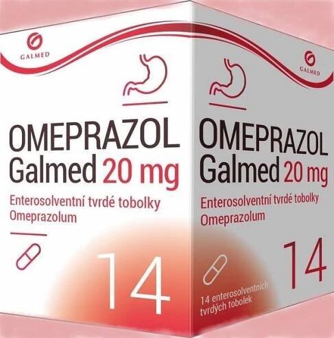 OMEPRAZOL GALMED POR 20MG CPS ETD 14