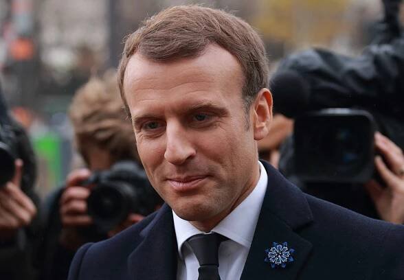 Macron a Si jednali hlavně o obchodu, dotkli se i lidských práv