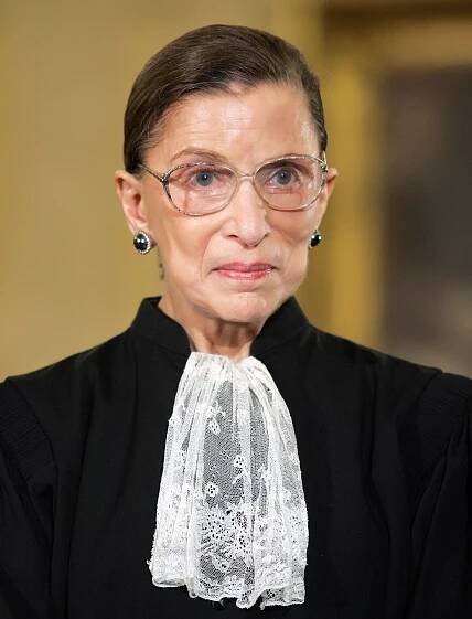 Supreme Court Justice Ruth Bader Ginsburg, January 2005. (UPI Photo/Shawn Thew/File)