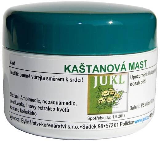 JUKL Kaštanová mast 100 ml