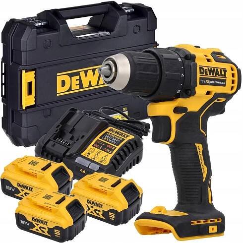AKU VRTAČKA LI-ION 18 V 3X5AH DEWALT DCD708P3T-QW