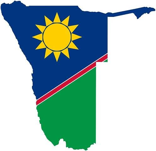 Namibie | Mapy | Vektorový obrázek, klipart, ke stažení zadarmo