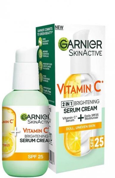 Garnier Vitamin C Serum Cream Spf 25