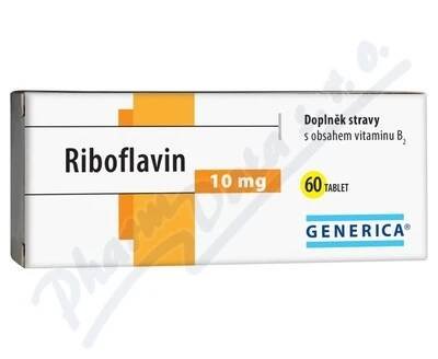 Riboflavin tbl.60 Generica