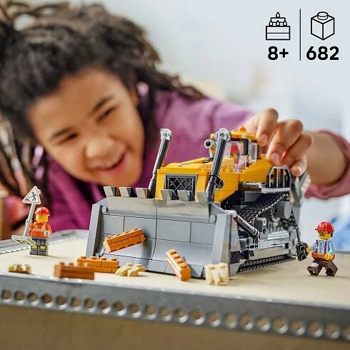 LEGO® City 60466 Žlutý buldozer
