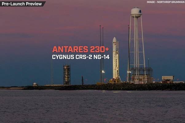 Cygnus CRS-2 NG-14 (S.S. Kalpana Chawla)