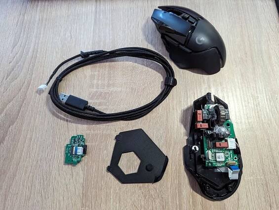 Náhradní díly (vše) k myši Logitech G502 Hero