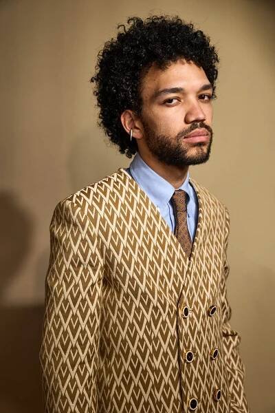 Justice Smith at an event for 40th Film Independent Spirit Awards (2025)