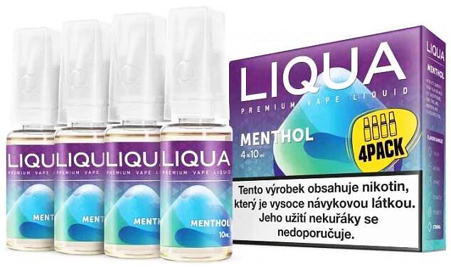 Ritchy Liqua Elements 4Pack Menthol 4 x 10 ml 6 mg