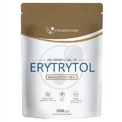 ERYTHRITOL NÍZKOKALORICKÝ CUKR ERYTROL 1 KG VEGE