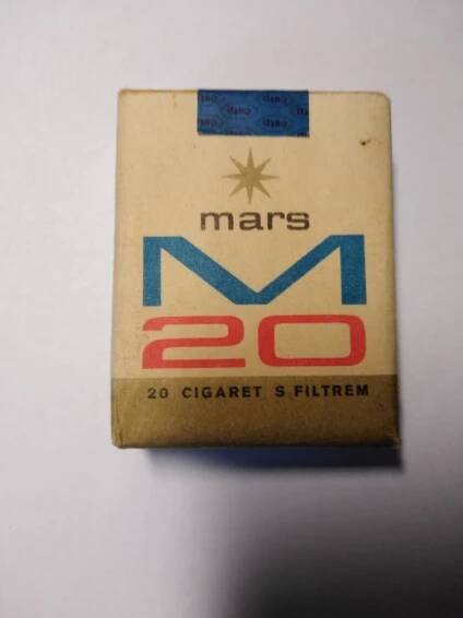 Cigarety MARS - Sběratelství