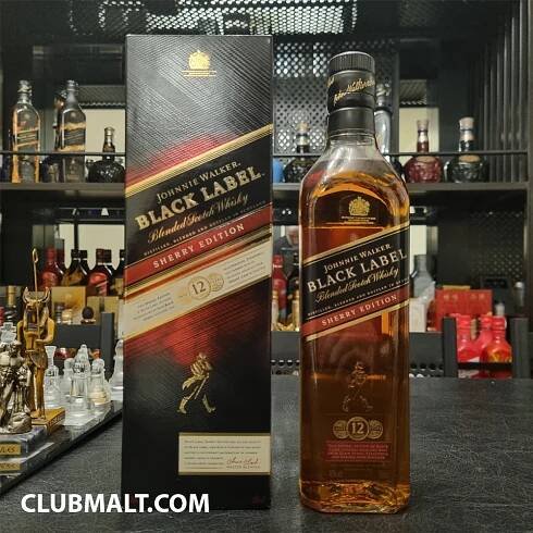 JOHNNIE WALKER BLACK LABEL SHERRY EDITION 12Y 70CL