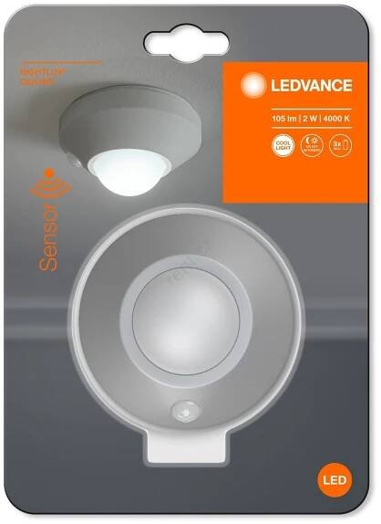 Ledvance - LED Orientační svítidlo se senzorem NIGHTLUX LED/1,7W/3xAAA 4000K