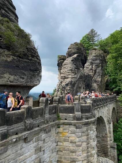Private Full Day Tour of Pravcicka Brana and Bastei Bridge for Chris Thomas