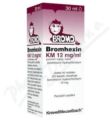 Bromhexin KM 12mg/ml por.gtt.sol.30ml