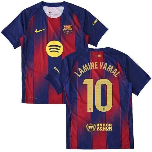Pánský fotbalový dres FC Barcelona 2025-26 domácí - Lamine Yamal 10