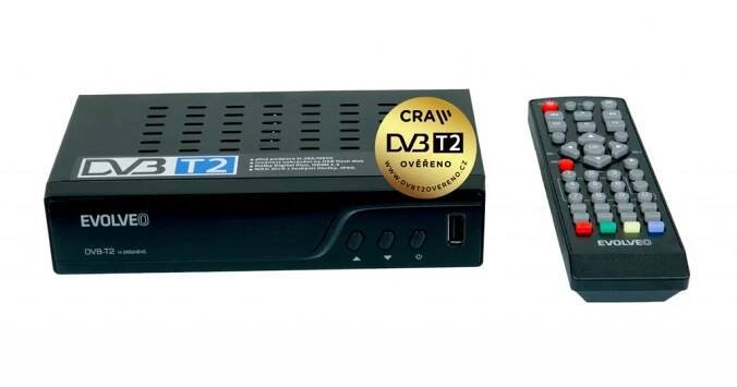 DVB-T/T2 přijímač Evolveo Omega T2