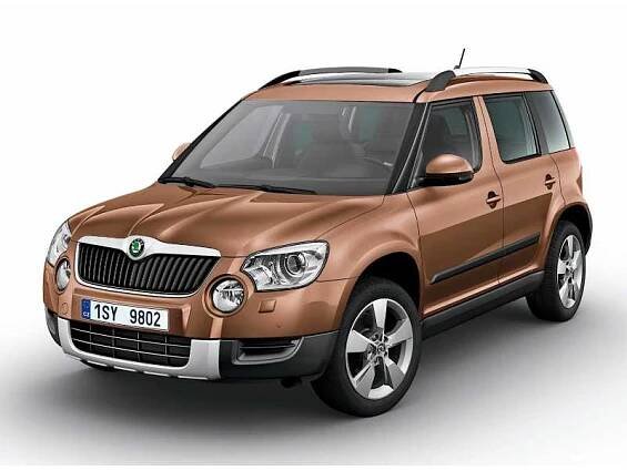 Příčníky Thule Evo Škoda Yeti 2009- s podélníky - Nosič.cz