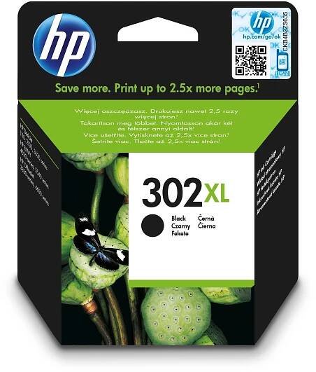 HP F6U68AE č. 302XL černá