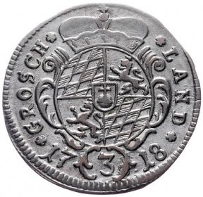 (E-4438), 3 Krejcar 1718 - Numismatika