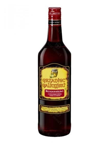 Medové víno Grzaniec Galicyjski Bezalkoholowy 1000 ml