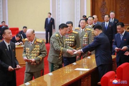 Uděleny mandáty delegátům 8. sjezdu KSP - KLDR, Korejská lidově demokratická republika, severní Korea, KĽDR, Kórejská ľudovodemokratická