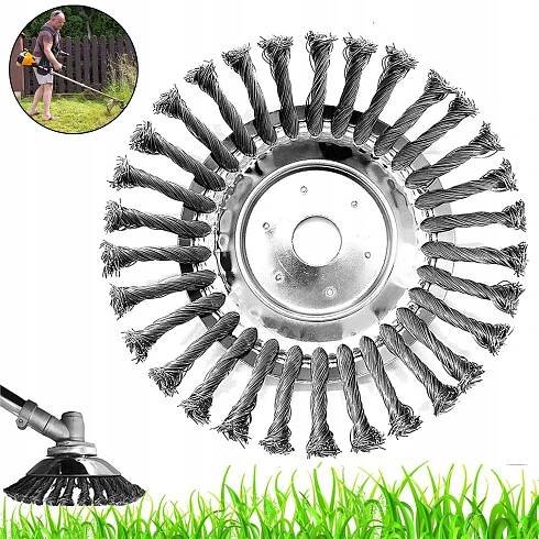 Kartáč na stříhání plevele pro sekačku na trávník 150 x 25.4 mm