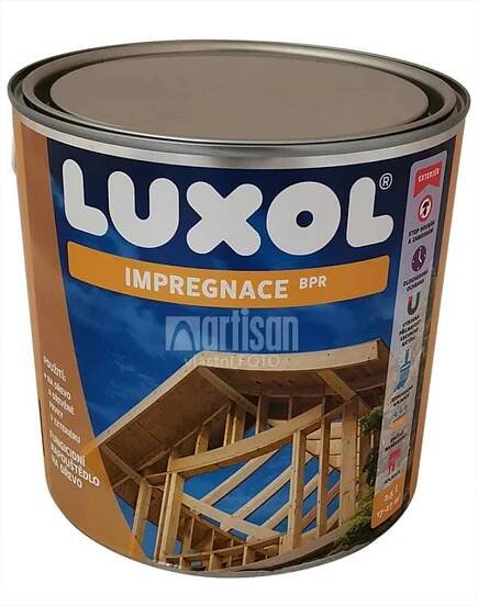 LUXOL Impregnace na dřevo v exteriéru 2.5 l Bezbarvá - u vás do 2 dnů | Levne-barvy-laky.cz