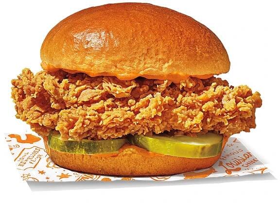 popeyes Spicy Chicken Sandwich