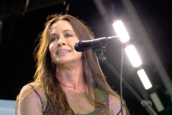 Alanis Morissette lets rip during her spectacular Glastonbury debut - review